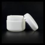 Slik Screen Printing Plastic Cosmetic Containers Hot Stamping With Silver Line