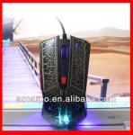 Cool spiders striking colors wired mouse for gaming with factory price