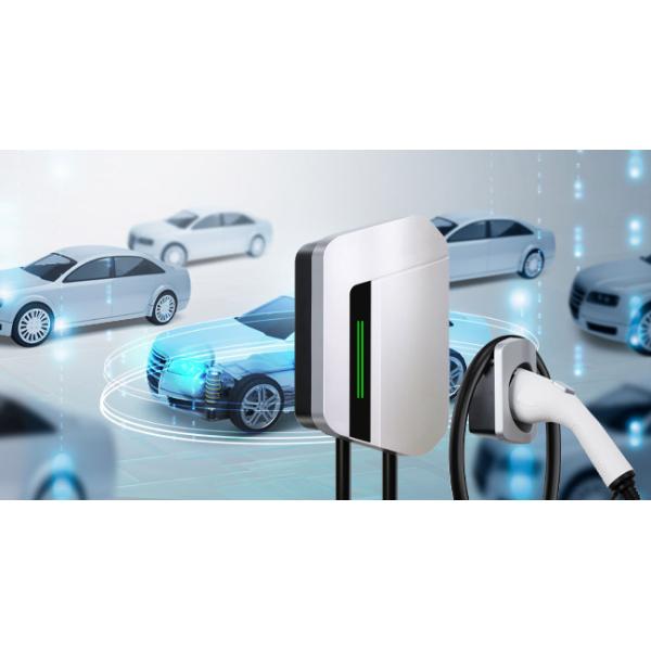 Networked Smart EV Charger Wall Mounted Electric Vehicle Charger Up To 22kW