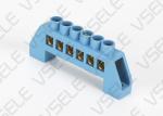 Screw Busbar Terminal Block Bridge Electric Neutral Wiring Green Blue White