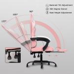 Mail Packing Ergonomic Racing Gaming Chair with Footrest and Aluminum Metal Type