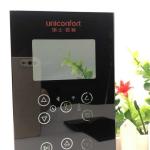 OEM Aluminosilicate LCD Display Cover Glass For Smart Lock Door / Fingerprint