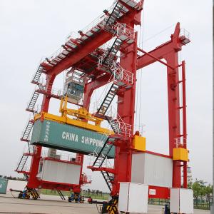 Wholesale RTG Type Container Gantry Crane 40 Ton 30 M/Min 20-30 Meters from china suppliers