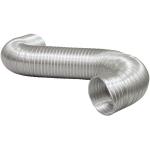 Wall Fan Mounting Rigid-semi Aluminum Flexible Duct for High Temperature Air