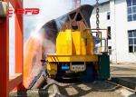 High Temperature Proof Material Handling Trolley , Molten Metal Motorized Rail