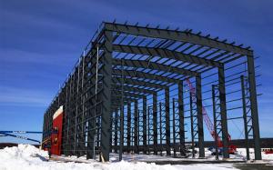 Wholesale Fast Erection Steel Structure Steel Color Wall Panels Prefab Galvanized Workshop from china suppliers