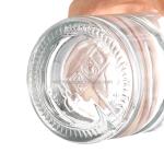 Top Grade Whisky Glass Bottles with Cap in Super Flint Glass Material
