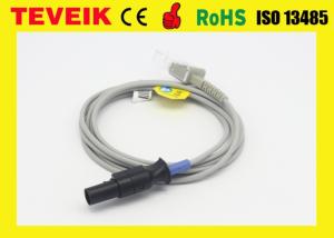 Wholesale TPU Material Ohmeda Spo2 Extension Cable 8 Foot For Patient Monitor , Blue / Grey Color from china suppliers
