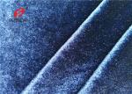 Korean Micro Velvet 9000 Fabric , Ice Flower Fabric For Dress Decorator