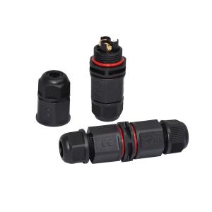 Wholesale 10mm Straight Connector , IP68 Panel Mount 2 Pin Connector from china suppliers