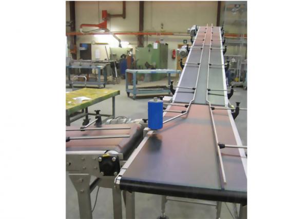 Quality Frequency Control Belt Food Conveyor System For Food / Chemical Industry for sale