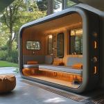 Apple Cabin Prefabricated House Mobile House Waterproof Steel Bedroom Bathroom