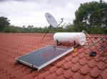 300L Thermal Flat Plate Collectors Solar Water Heating System 304 Inner Tank