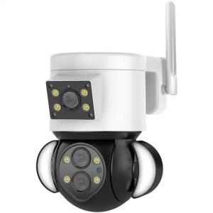 Wholesale WiFi Surveillance CCTV Security Camera Dual Lens 4X 10X Zoom Camera from china suppliers