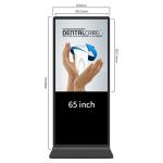 Indoor Advertising Floor Standing Digital Signage 32 Inch Windows System Tft
