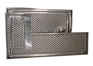 Wholesale Stainless Steel Double Embossed Pillow Plate For Heating Cooling from china suppliers