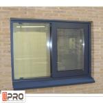 Powder Coated Office Interior Aluminium Sliding Windows Customized Size sliding
