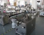 YM525 Beer Vinegar Round Bottle Front Back Labeler Machine For Popcorn Jar