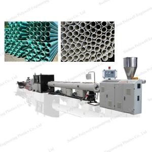 China 315mm PVC/UPVC Pipe Making Machinery Plastic Tube Production Line on sale