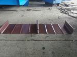 Color Steel 8M/Min Kr18 Standing Seam Metal Roof Panel Machine