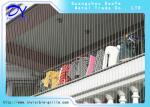 2.0mm 316 Stainless Steel Wire Balcony Invisible Grille For High Rise Building