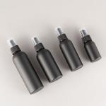 Customized Colors Aluminum Body PP Sprayer 30ml 50ml 100ml 120ml 150ml Black