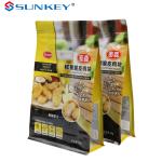 Ziplockk Flat Bottom Sustainable Packaging Pouch Box Packaging Frozen Food