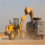 Road Tyre SEM653D 1.5 Ton Big Wheel Loader Heavy Duty Construction Machinery