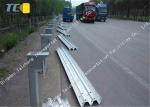 Corrosion Resistance W Metal Beam Crash Barrier Cold Galvanized Spray