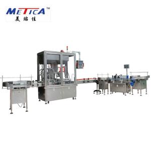 Wholesale METICA Syrup Bottling Production Line Pet Bottle Filling And Capping Machine from china suppliers