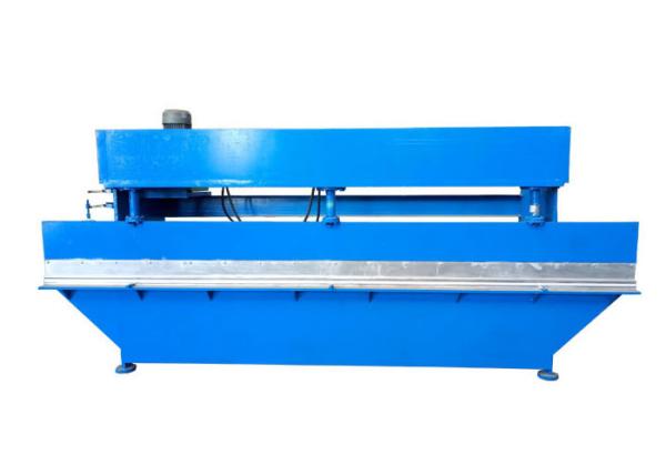 Blue Color Hydraulic Sheet Bending Machine Plane Width ≤4m Raw Material GI /