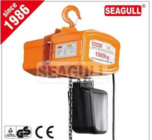 Wholesale CE Approved Electric Chain Hoist With Hook , High Efficiency Construction Lifting Equipment from china suppliers