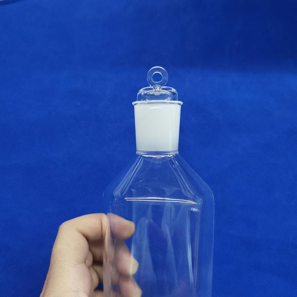 400ml Laboratory Reagent Bottle Wide Mouth Cylinder With Lid For Frozen Liquid