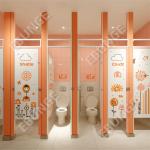 Support Customized Design Options Toilet Cubicle for Restroom Dividers