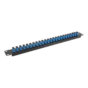 Wholesale Data Centers Fiber Optic Adapter Panels 24 Port LC Patch Panel RoHS Approved from china suppliers