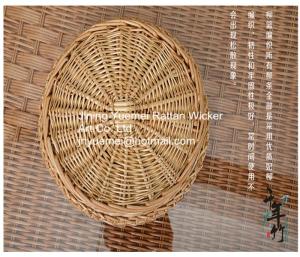 Wholesale 2016 wicker tray fruit tray harmless customized home use round shape food tray from china suppliers