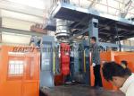 Red Water Filled Traffic Barrier Road Safety Plastic Blow Moulding Machine 220V