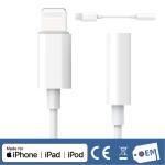 MFi Certified Lightning to 3.5 mm Headphone Jack Adapter