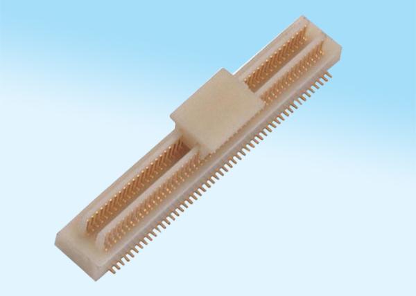 0.5mm 0.8mm Board To Board Smt Connector Gold Plating Operation Temp -20℃ To