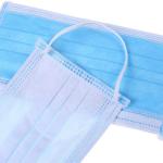 Adult Disposable Breathing Mask , Eco Friendly 3 Ply Non Woven Fabric Face Mask
