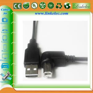 Wholesale 6FT ANGLE USB BM TO USB AM printer cable from china suppliers