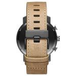 IP black brushed case japan movement stainless steel watch minimalist