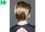 Silk Straight Short Heat Safe Synthetic Wigs No Shedding Professional