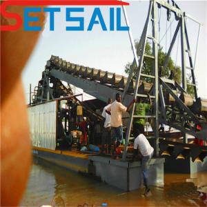 Wholesale 172PCS-200PCS Chain Quantity MD-40 River Gold and Diamond Mining Ship with Chute from china suppliers