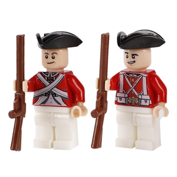 MOC royal navy model sailor captain imperial soldier mini figures building