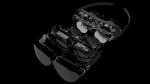 1058 PPI 3200x1600 Resolution 1000 Inch 68° FOV VR Glasses With HDMI