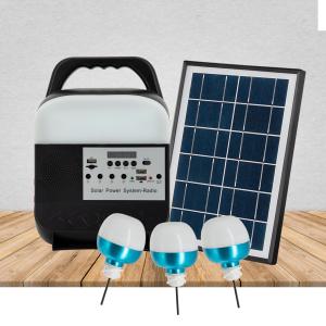 Wholesale Mini Battery IP65 Solar Home Lighting Panel System 5W DC Storage Power from china suppliers