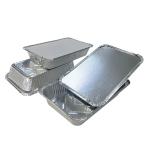 Disposable Take Out Food Container with Paper Lid and Food Grade Aluminum Foil