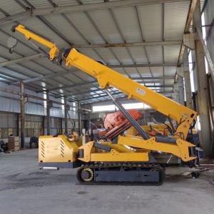 Wholesale Diesel Engine 8 Ton 5 Ton Spider Crane 17.8m Mobile Tracked Spider Crane from china suppliers
