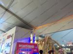 Aluminum PVC Event Tent With Customized Printed Decoration For Outside Car Trade